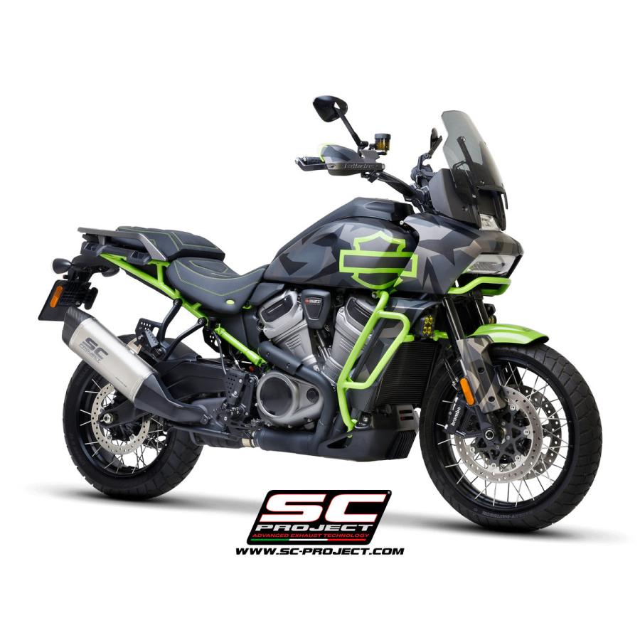 【正規輸入代理店】公道走行可 SC-PROJECT - アドベンチャー スリップオンサイレンサー PAN AMERICA 1250 '20-25の画像