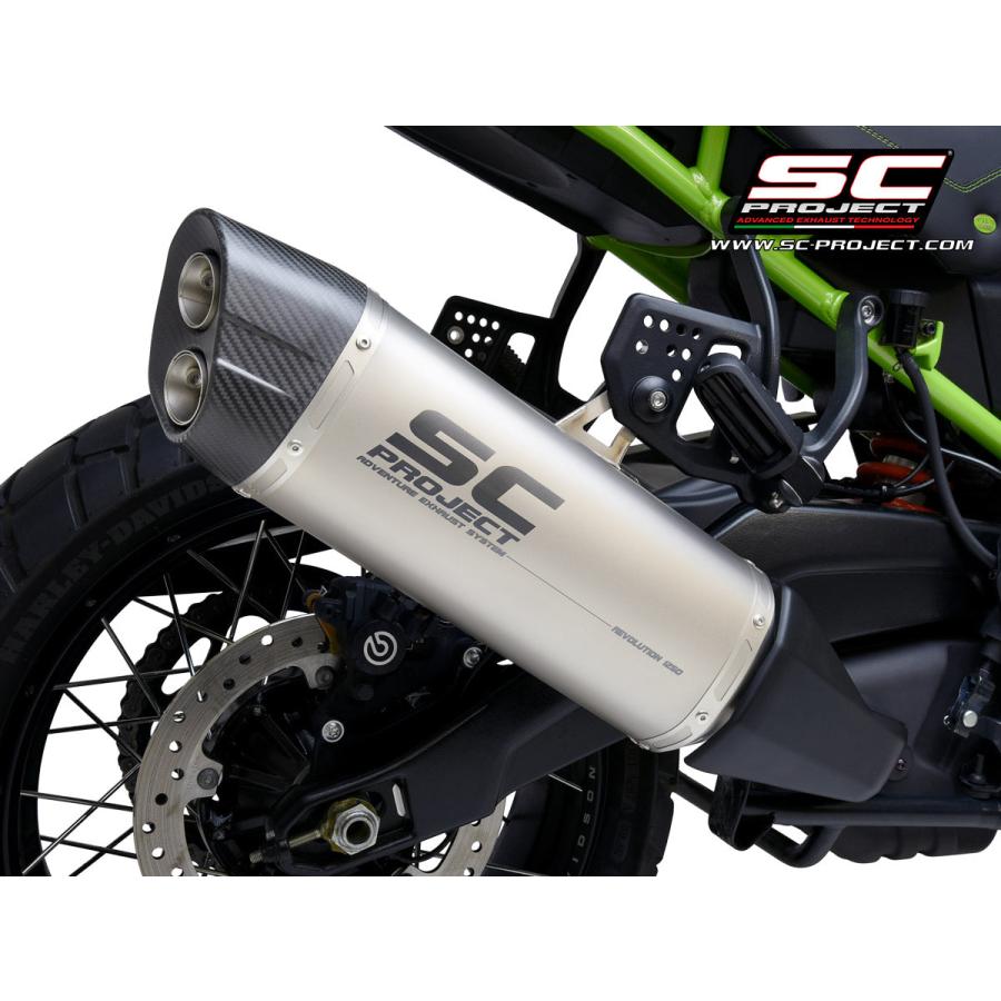 【正規輸入代理店】公道走行可 SC-PROJECT - アドベンチャー スリップオンサイレンサー PAN AMERICA 1250 '20-25の画像