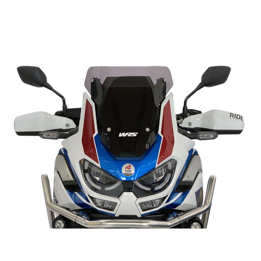 【国内在庫】WRS - ウインドスクリーン (スポーツタイプ) CRF1100L AFRICA TWIN ADVENTURE SPORTS '20-23 ダークスモーク_6