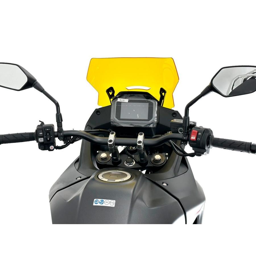 【国内在庫】WRS - ウインドスクリーン (スポーツタイプ) XL750 TRANSALP '23-24 クリア_13