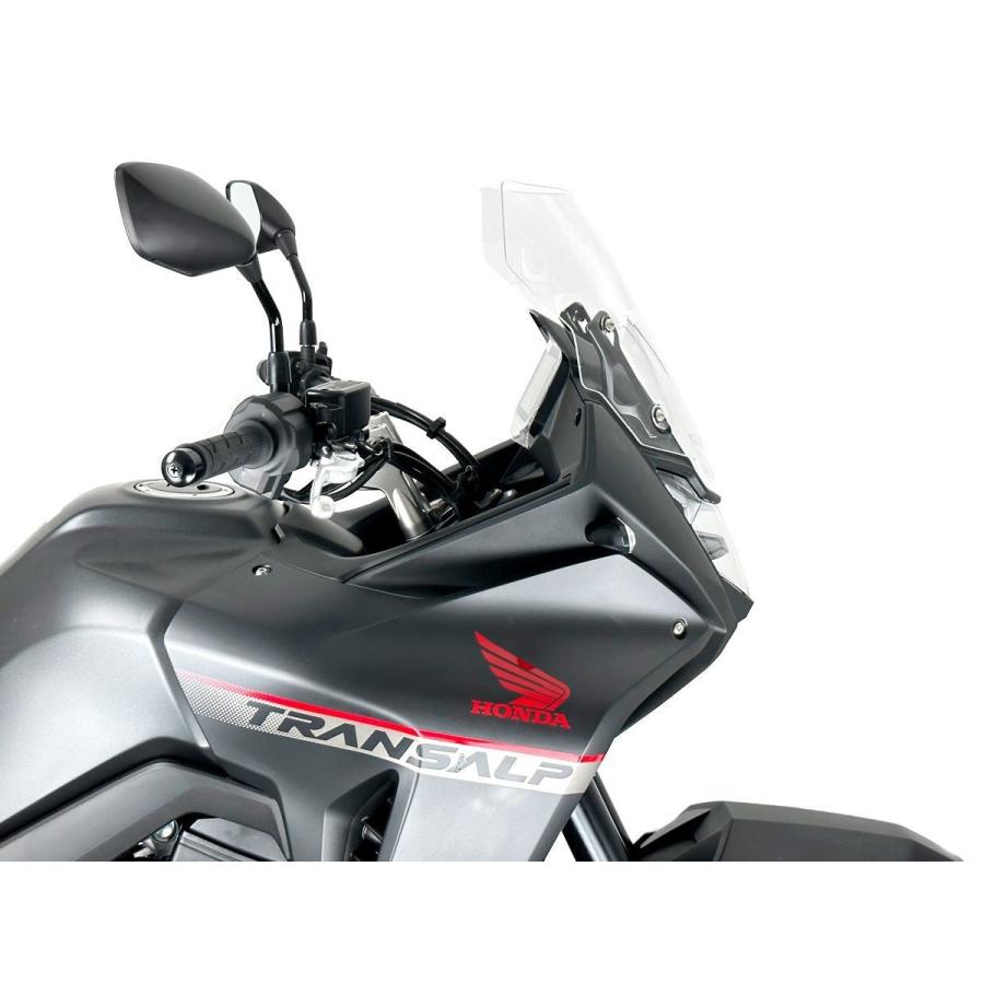 【国内在庫】WRS - ウインドスクリーン (スポーツタイプ) XL750 TRANSALP '23-24 クリア_16