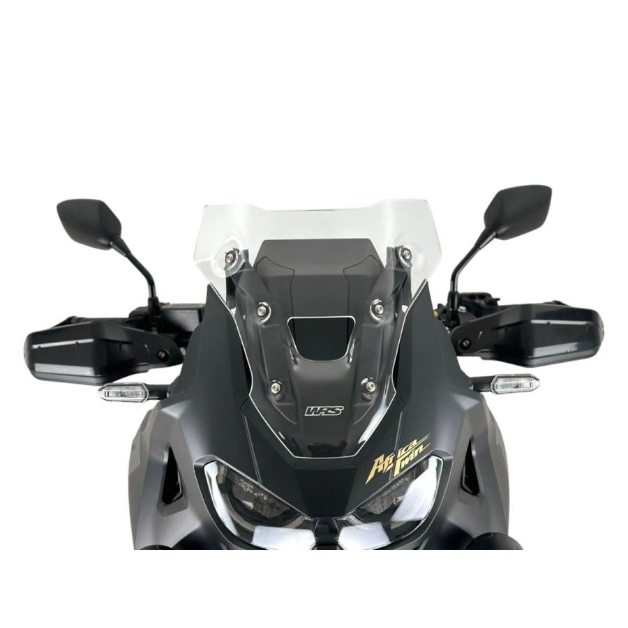 【国内在庫】WRS - ウインドスクリーン (スポーツタイプ) CRF1100L AFRICA TWIN ADVENTURE SPORTS '20-24 マットブラック_11