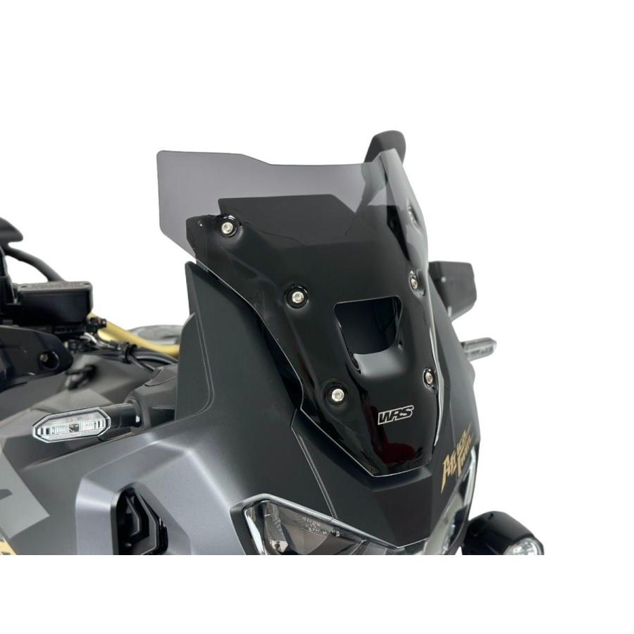 【国内在庫】WRS - ウインドスクリーン (スポーツタイプ) CRF1100L AFRICA TWIN ADVENTURE SPORTS '20-24 マットブラック_1