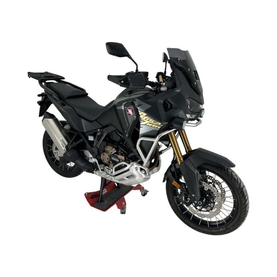 【国内在庫】WRS - ウインドスクリーン (スポーツタイプ) CRF1100L AFRICA TWIN ADVENTURE SPORTS '20-24 マットブラック_4