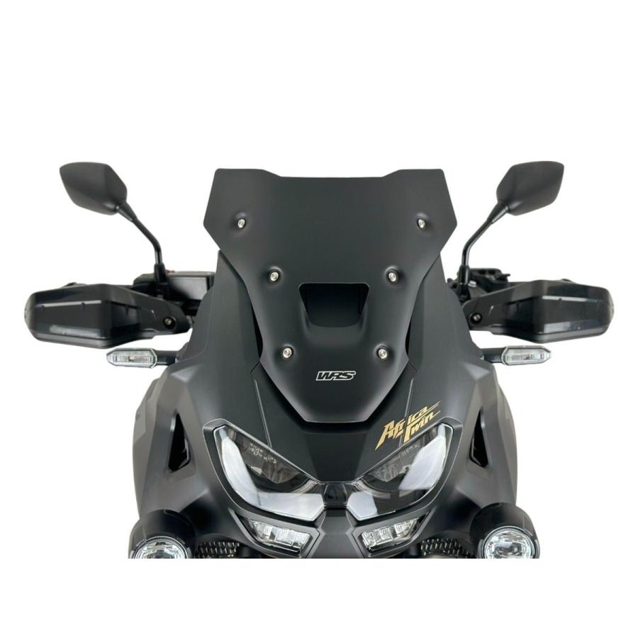 【国内在庫】WRS - ウインドスクリーン (スポーツタイプ) CRF1100L AFRICA TWIN ADVENTURE SPORTS '20-24 マットブラック_7