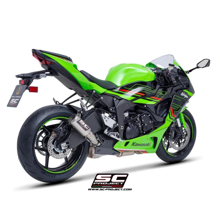 【国内在庫】SC-PROJECT - CR-T スリップオンサイレンサー & フルチタンリンクパイプ NINJA ZX-6R 636 '13-17_10