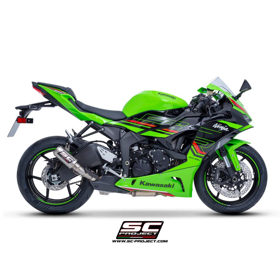 【国内在庫】SC-PROJECT - CR-T スリップオンサイレンサー & フルチタンリンクパイプ NINJA ZX-6R 636 '13-17_11
