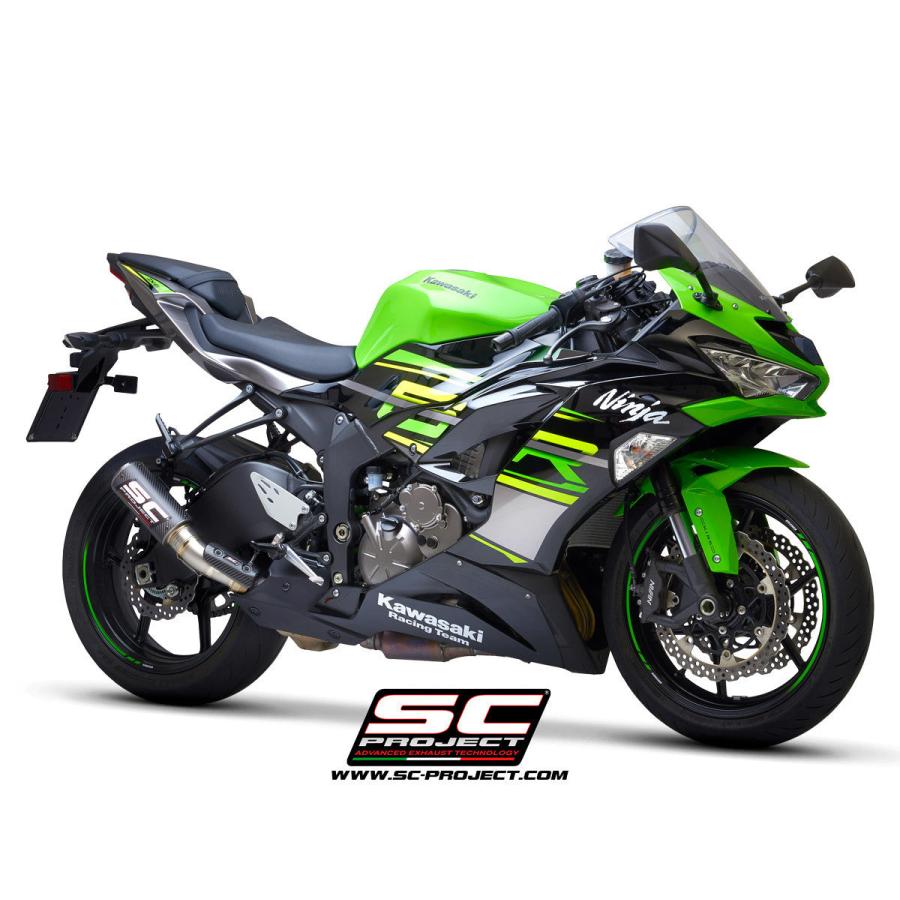 【国内在庫】SC-PROJECT - CR-T スリップオンサイレンサー & フルチタンリンクパイプ NINJA ZX-6R 636 '13-17_5