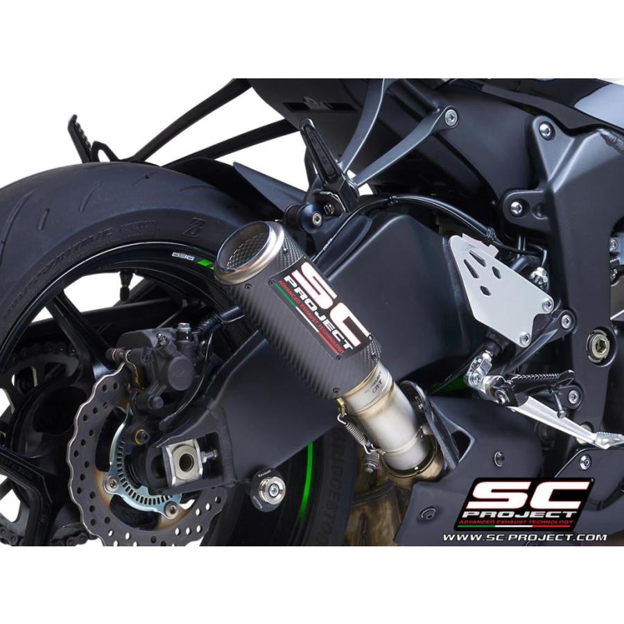 【国内在庫】SC-PROJECT - CR-T スリップオンサイレンサー & フルチタンリンクパイプ NINJA ZX-6R 636 '13-17_6
