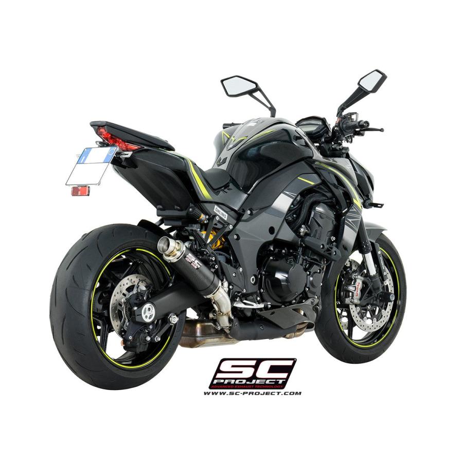 【国内在庫】SC-PROJECT - GP-M2 ツイン スリップオンサイレンサー Z1000 '17-21の画像
