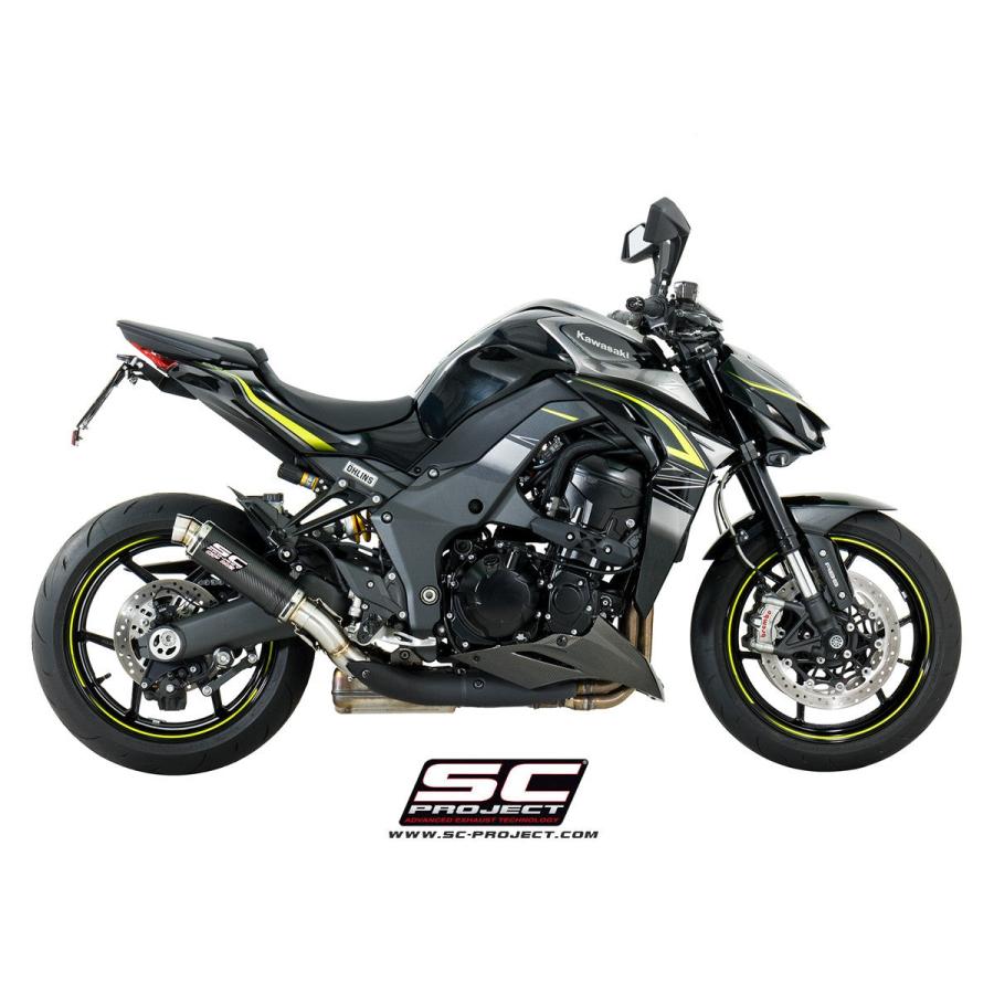 【国内在庫】SC-PROJECT - GP-M2 ツイン スリップオンサイレンサー Z1000 '17-21の画像