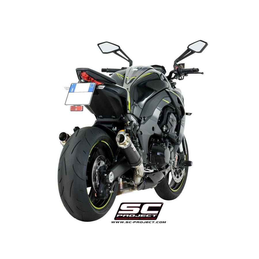 【国内在庫】SC-PROJECT - GP-M2 ツイン スリップオンサイレンサー Z1000 '17-21の画像