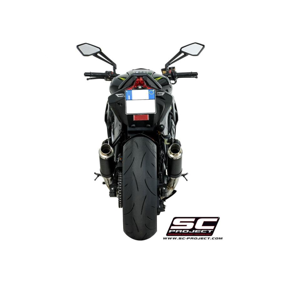 【国内在庫】SC-PROJECT - GP-M2 ツイン スリップオンサイレンサー Z1000 '17-21の画像