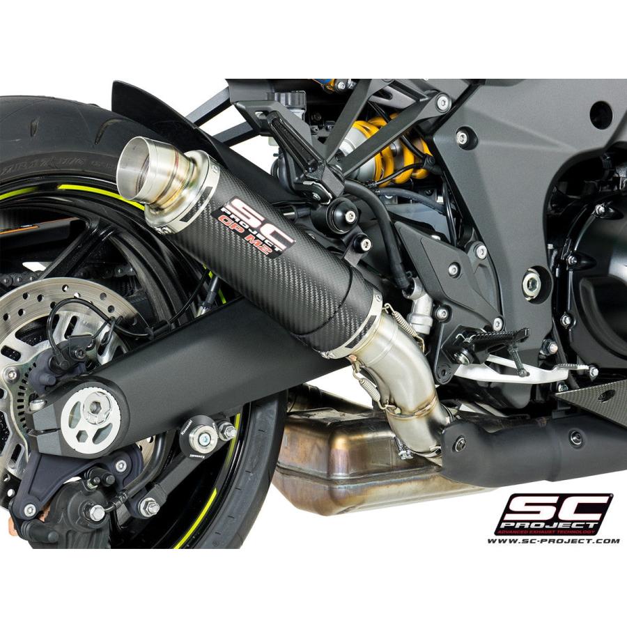 【国内在庫】SC-PROJECT - GP-M2 ツイン スリップオンサイレンサー Z1000 '17-21の画像