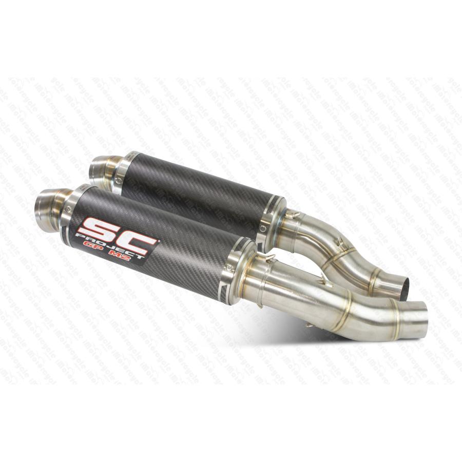 【国内在庫】SC-PROJECT - GP-M2 ツイン スリップオンサイレンサー Z1000 '17-21の画像