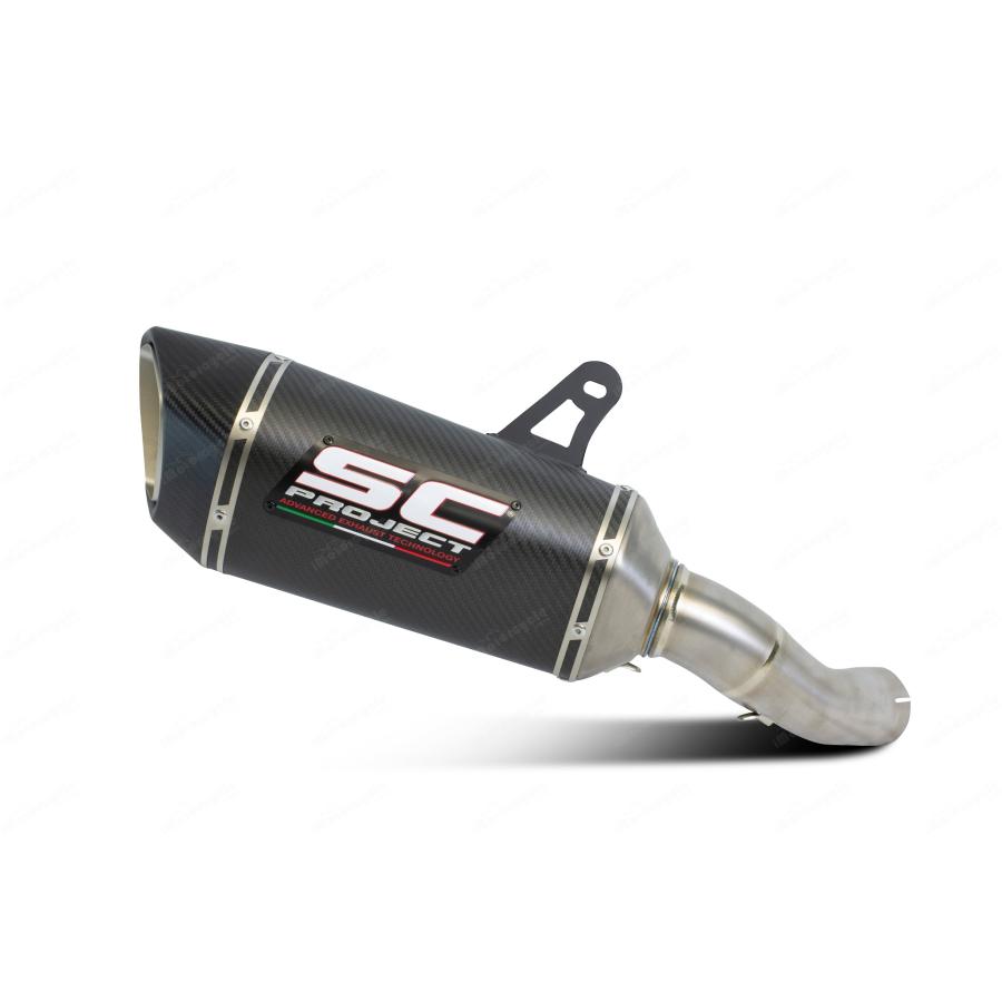 【正規輸入代理店】公道走行可 SC-PROJECT - SC1-R スリップオンサイレンサー \u0026 フルチタンリンクパイプ Z900 '20の画像