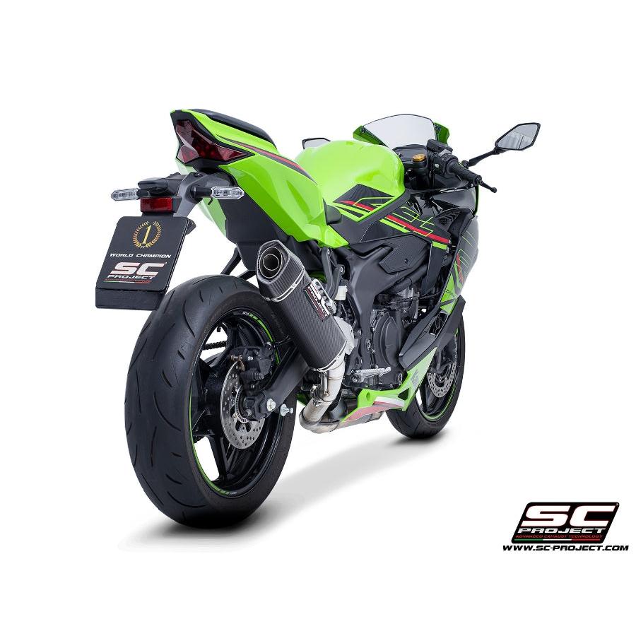 【国内在庫】SC-PROJECT - SC1-S スリップオンサイレンサー NINJA ZX-25R SE '23-26の画像