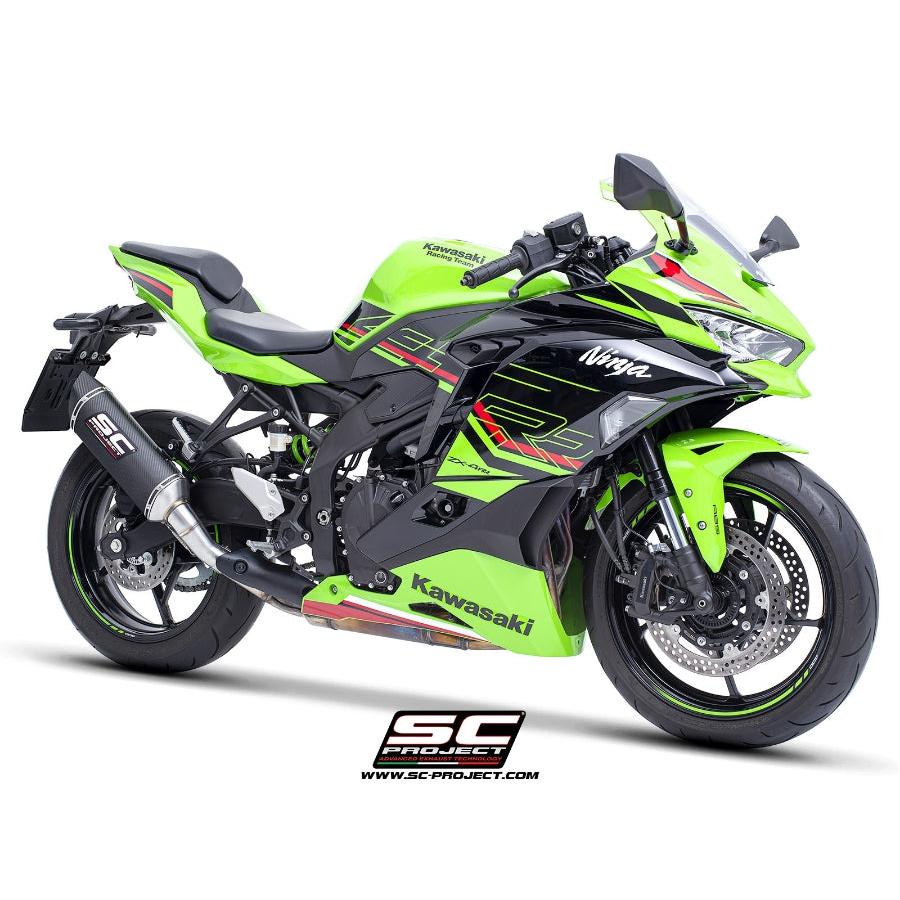 【国内在庫】SC-PROJECT - SC1-S スリップオンサイレンサー NINJA ZX-25R SE '23-26の画像