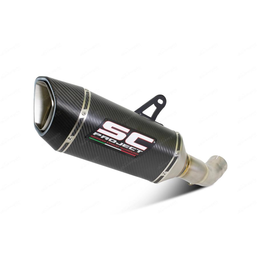 【正規輸入代理店】公道走行可 SC-PROJECT - SC1-R スリップオンサイレンサー \u0026 フルチタンリンクパイプ Z900 '25-26の画像