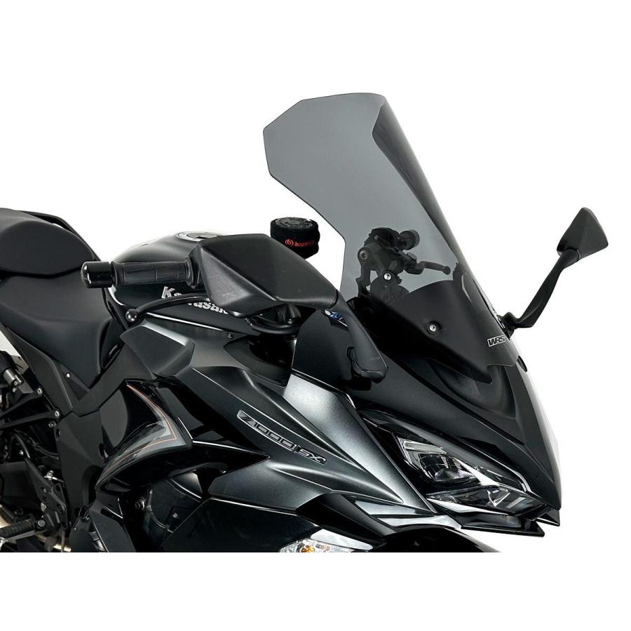 【国内在庫】WRS - ウインドスクリーン (カポノルドタイプ) NINJA 1000 SX '17-24 / 1100 SX '25 クリア