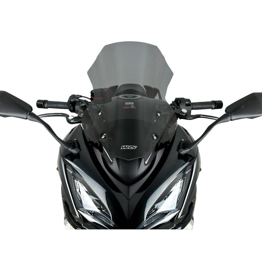 【国内在庫】WRS - ウインドスクリーン (カポノルドタイプ) NINJA 1000 SX '17-24 / 1100 SX '25 クリア
