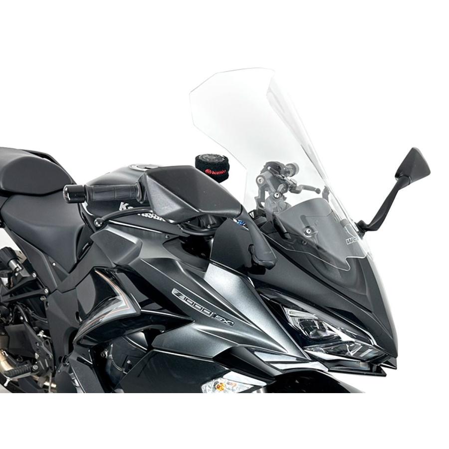 【国内在庫】WRS - ウインドスクリーン (カポノルドタイプ) NINJA 1000 SX '17-24 / 1100 SX '25 クリア