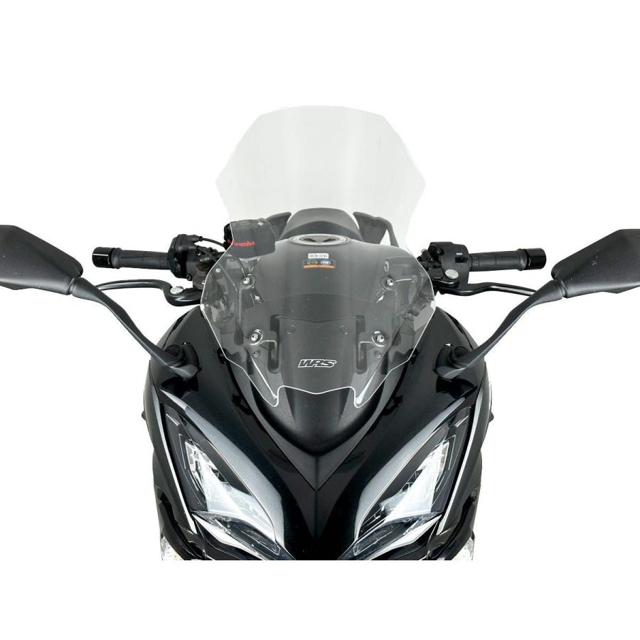 【国内在庫】WRS - ウインドスクリーン (カポノルドタイプ) NINJA 1000 SX '17-24 / 1100 SX '25 クリア
