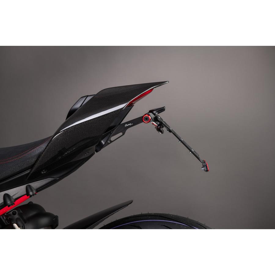 【国内在庫】LighTech - アジャスタブル ナンバー プレート ホルダー PANIGALE V2 / V4 / S / R / SP / STREETFIGHTER V2 / V4 / S コンプリート_10