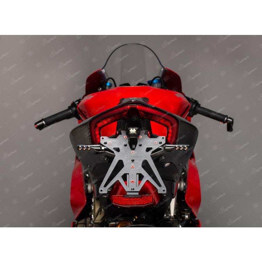 【国内在庫】LighTech - アジャスタブル ナンバー プレート ホルダー PANIGALE V2 / V4 / S / R / SP / STREETFIGHTER V2 / V4 / S コンプリート_6