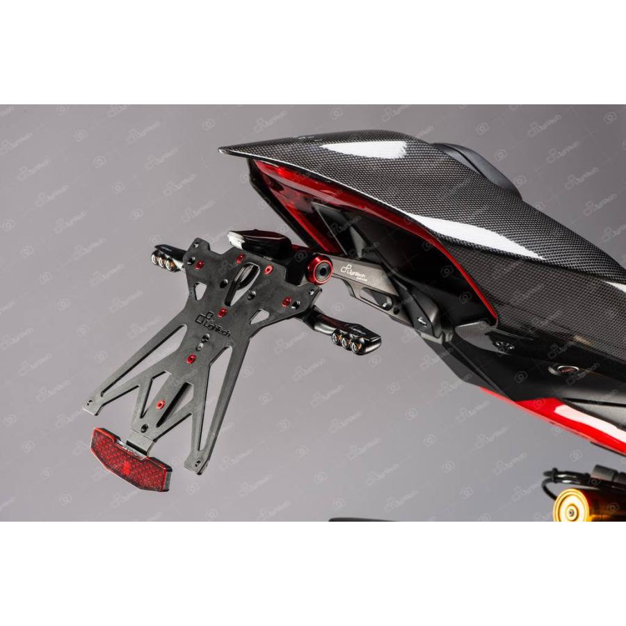 【国内在庫】LighTech - アジャスタブル ナンバー プレート ホルダー PANIGALE V2 / V4 / S / R / SP / STREETFIGHTER V2 / V4 / S コンプリート_8