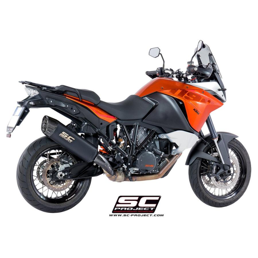 【正規輸入代理店】SC-PROJECT - アドベンチャー スリップオンサイレンサー ”ブラックエディション” 1190 ADVENTUREの画像