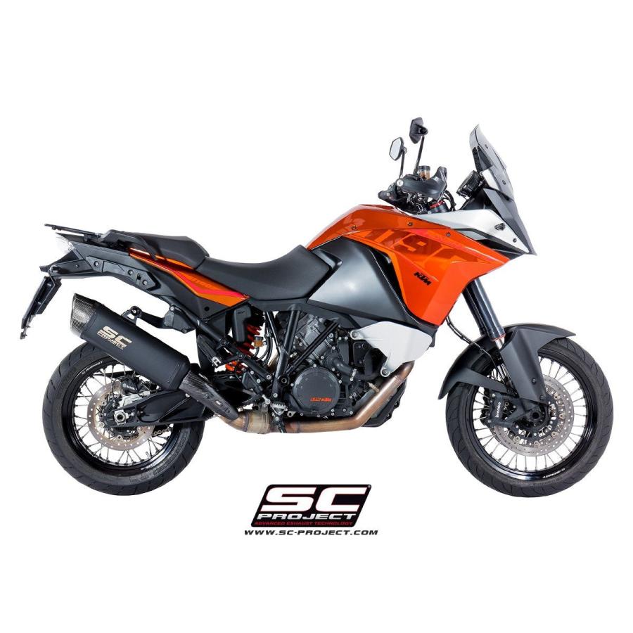 【正規輸入代理店】SC-PROJECT - アドベンチャー スリップオンサイレンサー ”ブラックエディション” 1190 ADVENTUREの画像
