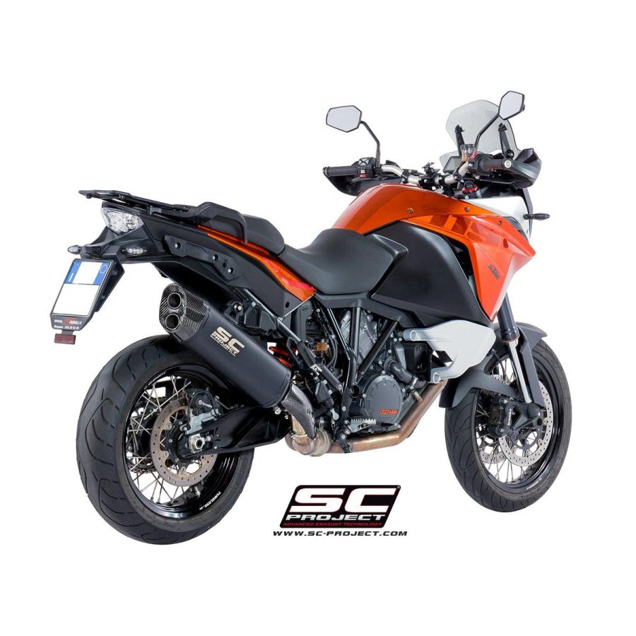 【正規輸入代理店】SC-PROJECT - アドベンチャー スリップオンサイレンサー ”ブラックエディション” 1190 ADVENTUREの画像