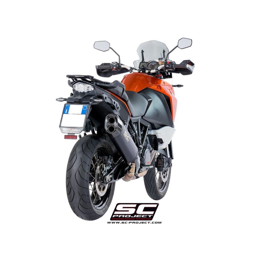 【正規輸入代理店】SC-PROJECT - アドベンチャー スリップオンサイレンサー ”ブラックエディション” 1190 ADVENTUREの画像
