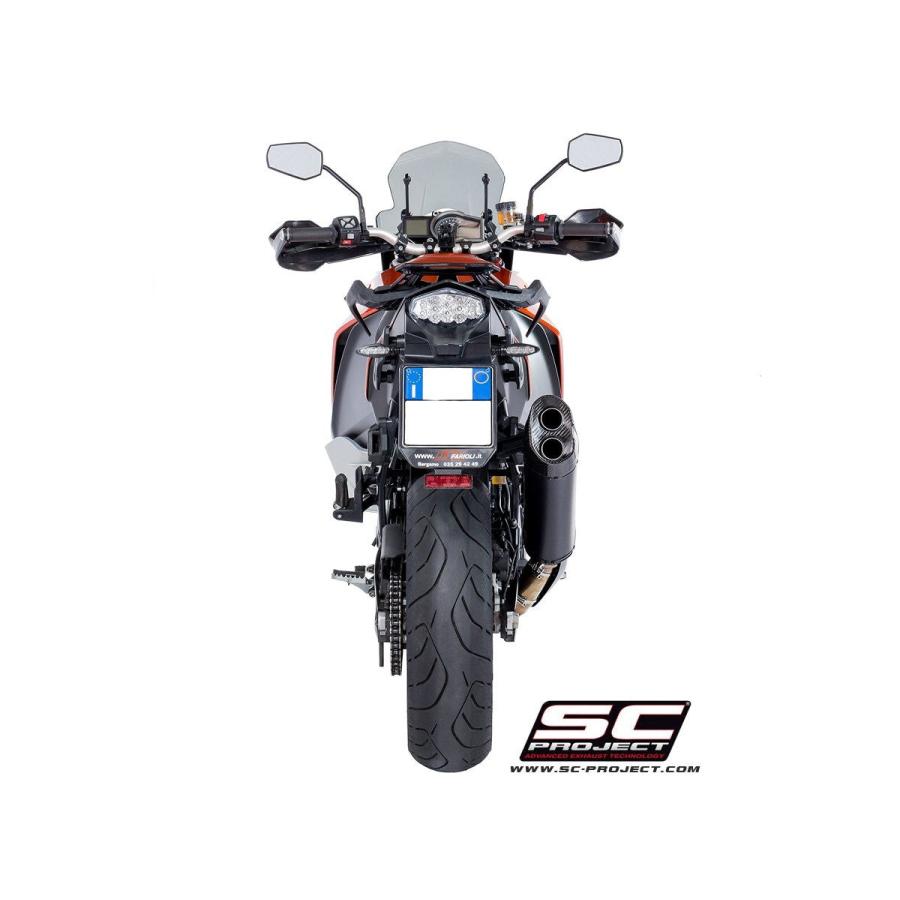 【正規輸入代理店】SC-PROJECT - アドベンチャー スリップオンサイレンサー ”ブラックエディション” 1190 ADVENTUREの画像