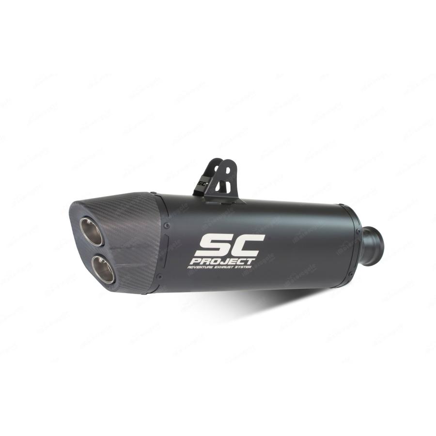【正規輸入代理店】SC-PROJECT - アドベンチャー スリップオンサイレンサー ”ブラックエディション” 1290 SUPER ADVENTURE '17-20の画像