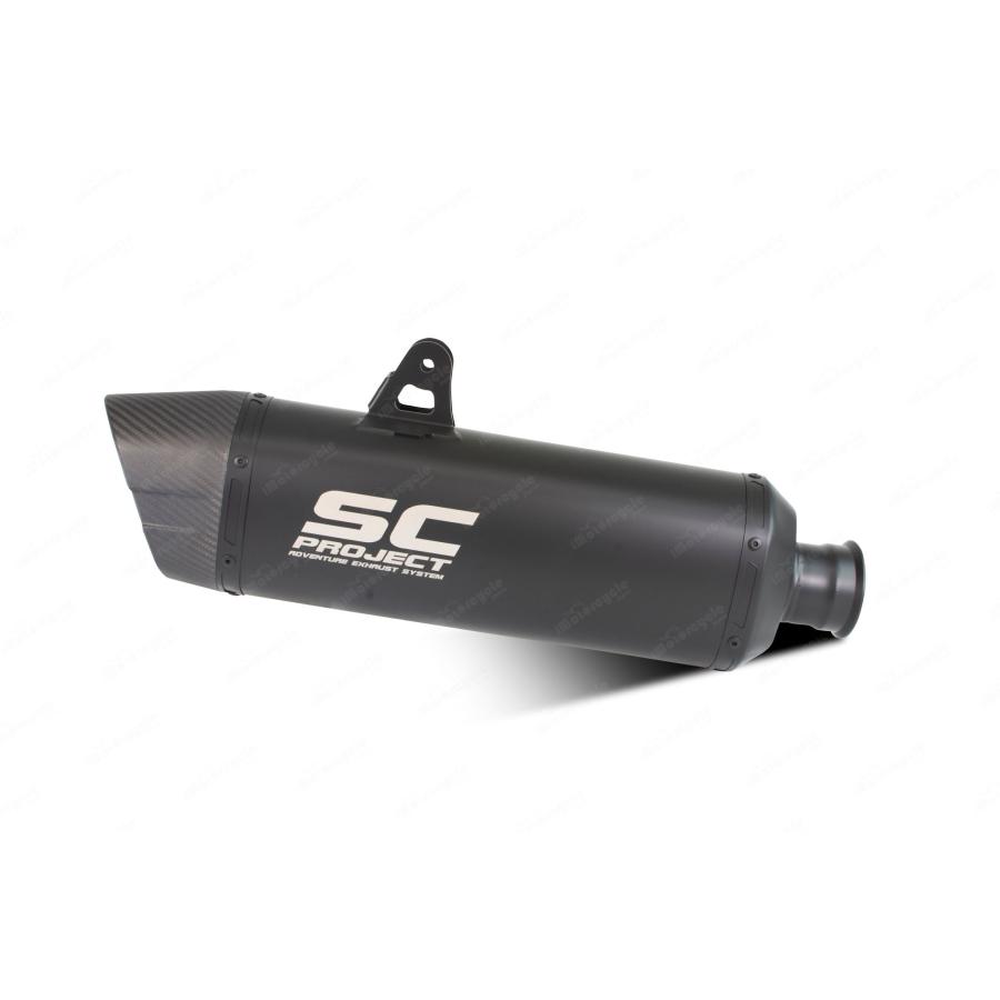 【正規輸入代理店】SC-PROJECT - アドベンチャー スリップオンサイレンサー ”ブラックエディション” 1290 SUPER ADVENTURE '17-20の画像