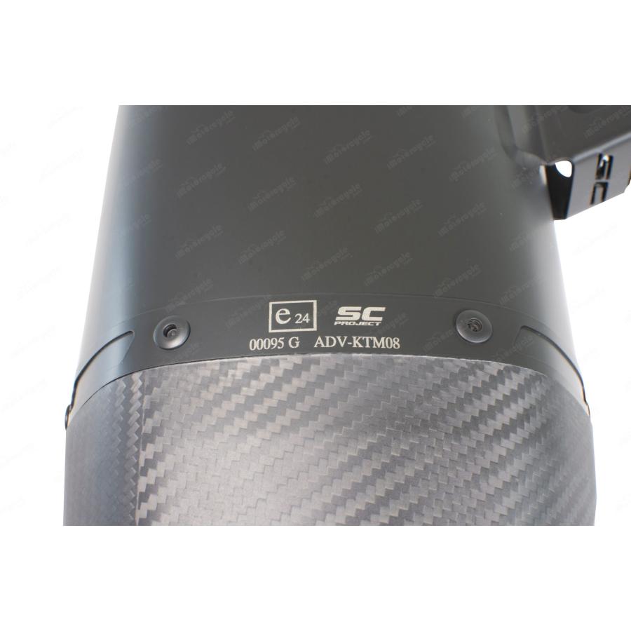 【正規輸入代理店】SC-PROJECT - アドベンチャー スリップオンサイレンサー ”ブラックエディション” 1090 ADVENTURE '17-19の画像