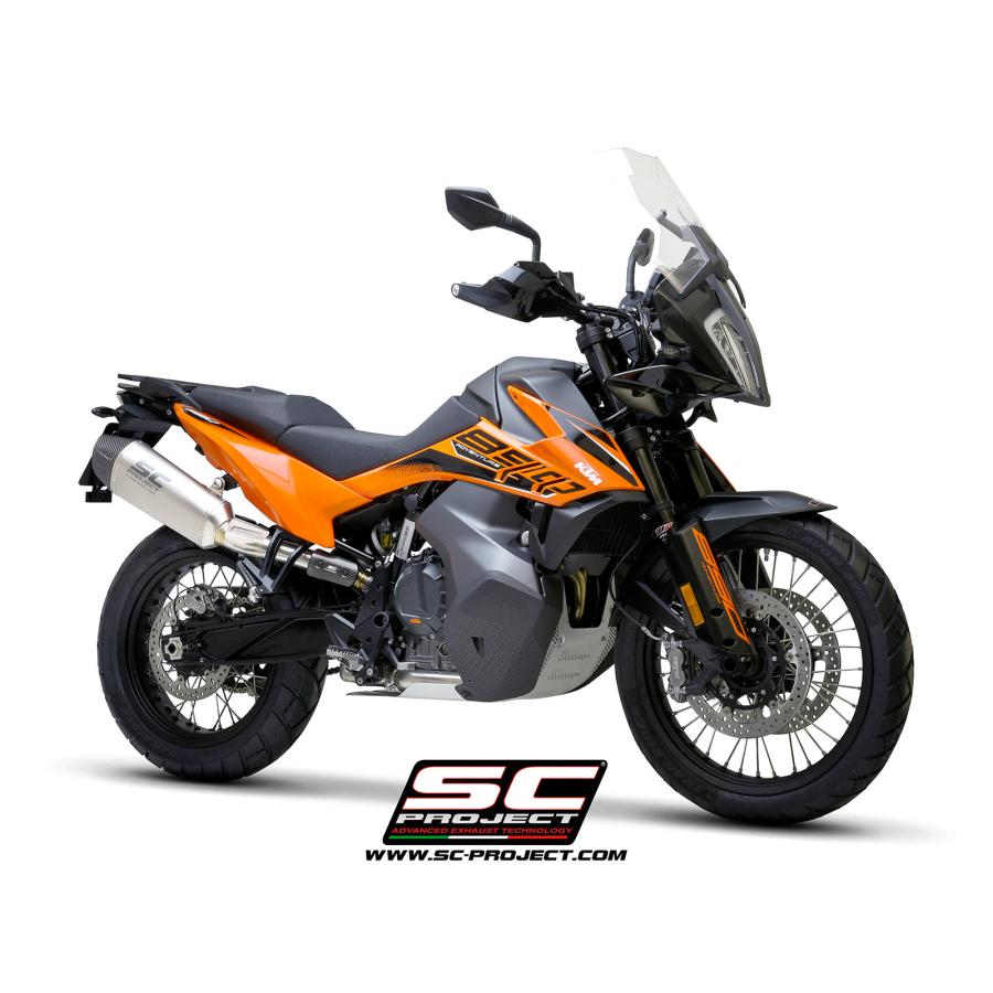 SCーPROJECT - 【定まりインポート代わりになる店】公道走行可 SC-PROJECT - エクスプローラー II スリップオンサイレンサー 890 ADVENTURE R '25-26