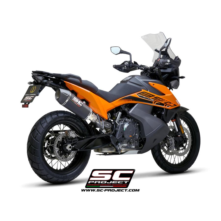 SCーPROJECT - 【定まりインポート代わりになる店】公道走行可 SC-PROJECT - エクスプローラー II スリップオンサイレンサー 890 ADVENTURE R '25-26