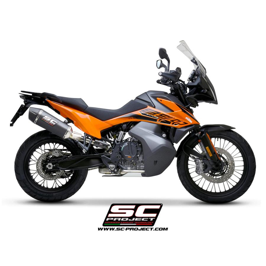 SCーPROJECT - 【定まりインポート代わりになる店】公道走行可 SC-PROJECT - エクスプローラー II スリップオンサイレンサー 890 ADVENTURE R '25-26