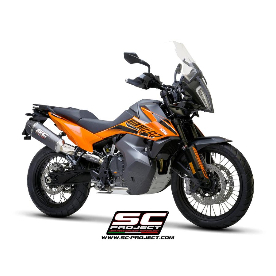 SCーPROJECT - 【定まりインポート代わりになる店】公道走行可 SC-PROJECT - エクスプローラー II スリップオンサイレンサー 890 ADVENTURE R '25-26