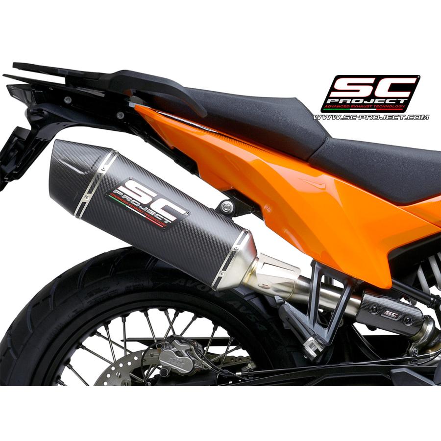 SCーPROJECT - 【定まりインポート代わりになる店】公道走行可 SC-PROJECT - エクスプローラー II スリップオンサイレンサー 890 ADVENTURE R '25-26