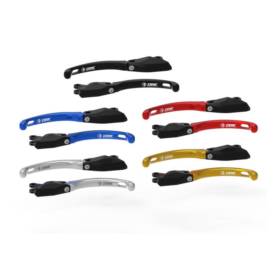 【正規輸入代理店】DUCABIKE (DBK) - ブレーキ&クラッチ 可倒式 レバー R1300 GS / ADVENTURE '24-25 ゴールド_1