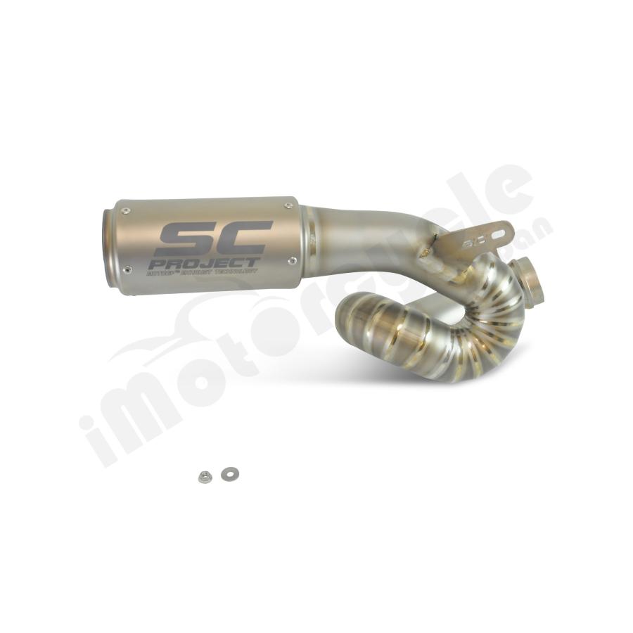 【正規輸入代理店】SC-PROJECT - CR-T スリップオンサイレンサー \u0026 ″S″ 字フルチタン リンクパイプ F3 675 '17-19 / 800 / RR / ROSSO '17-24_4