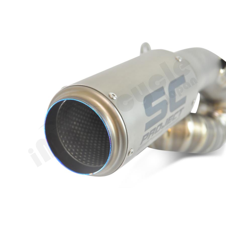 【正規輸入代理店】SC-PROJECT - CR-T スリップオンサイレンサー \u0026 ″S″ 字フルチタン リンクパイプ F3 675 '17-19 / 800 / RR / ROSSO '17-24_5