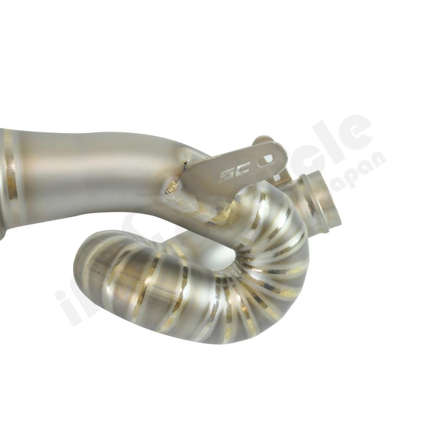【正規輸入代理店】SC-PROJECT - CR-T スリップオンサイレンサー \u0026 ″S″ 字フルチタン リンクパイプ F3 675 '17-19 / 800 / RR / ROSSO '17-24_6