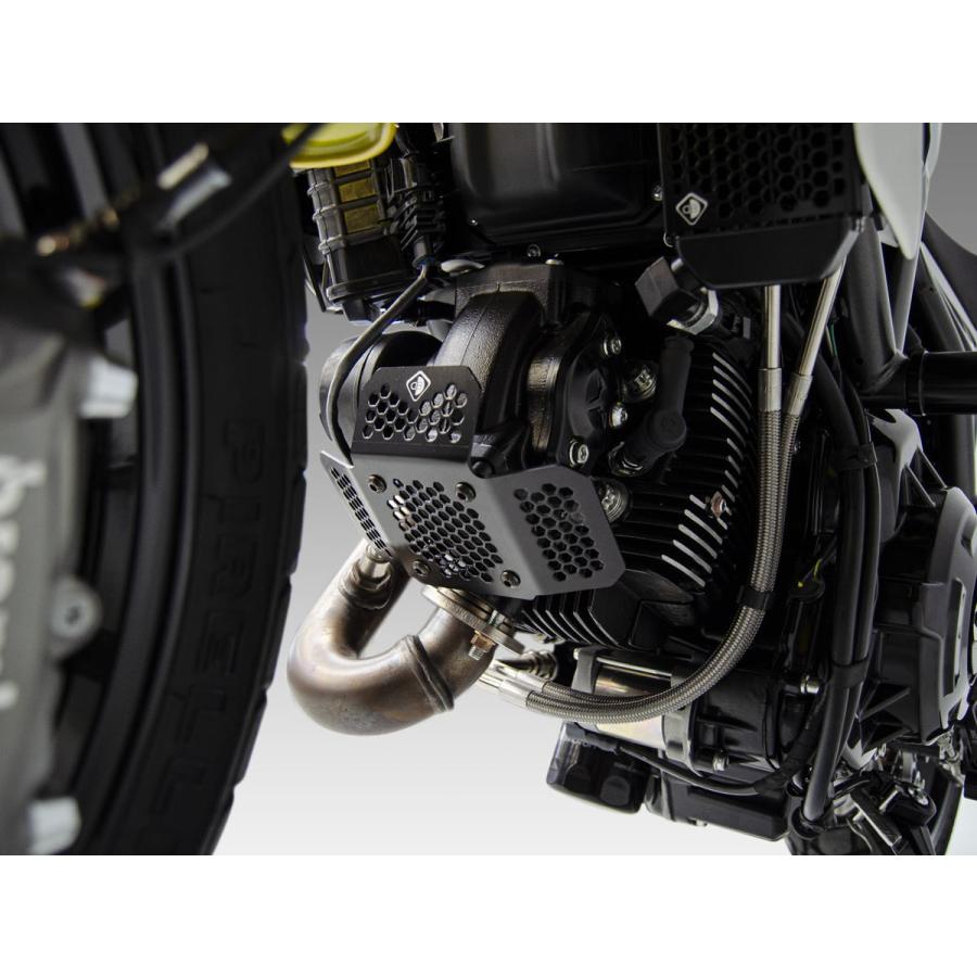 【国内在庫】DUCABIKE (DBK) - フロントシリンダーヘッド プロテクター SCRAMBLER 800 / 1100 / MONSTER 797 他 レッド_6