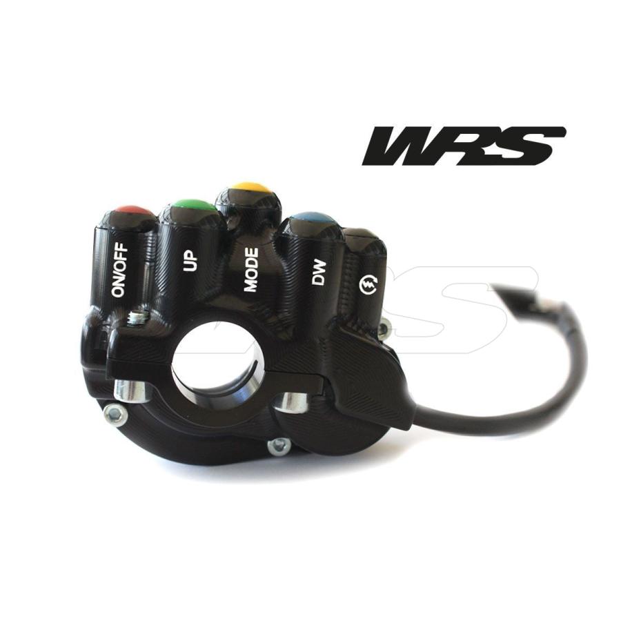 【国内在庫】WRS - 5ボタンスイッチ一体型スロットルホルダー YZF-R1 / M '20-22_2