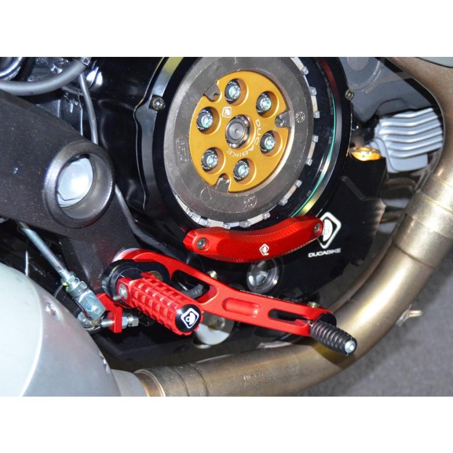 【正規輸入代理店】DUCABIKE (DBK) - 可倒式 アジャスタブルステップバー SCRAMBLER / MONSTER 797 シルバー_3